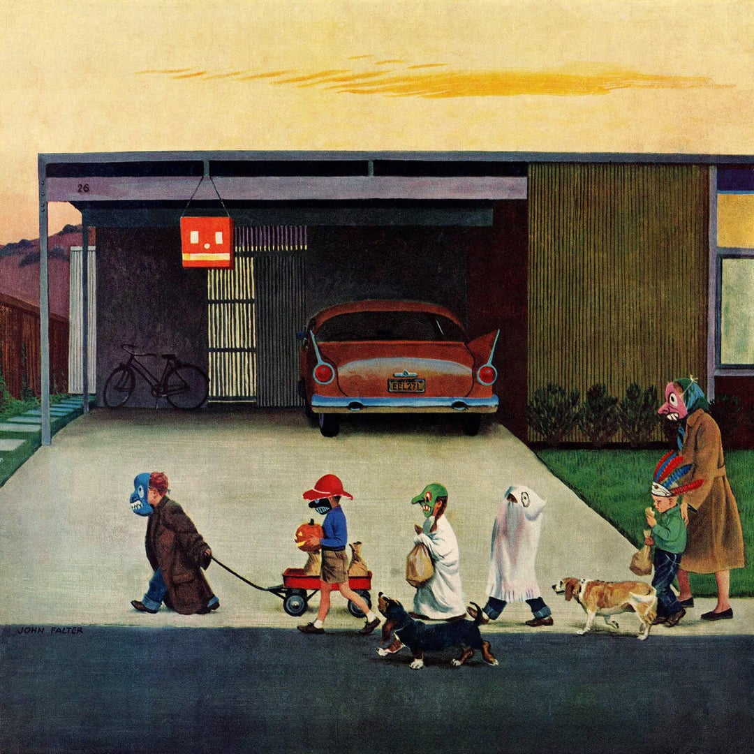 John Falter Halloween Parade