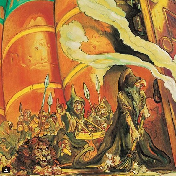 Small Gods Fantasy Scene