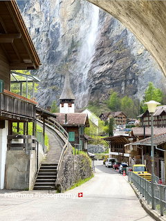 Swiss Cliffside Village