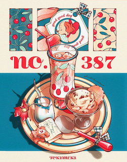 Vintage Dessert Illustration No. 387