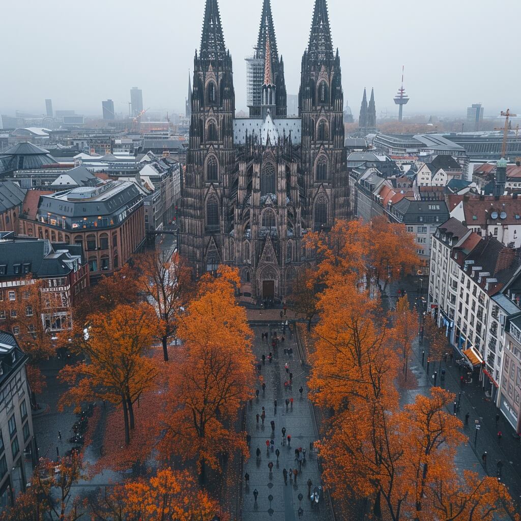 Cologne Cathedral Autumn