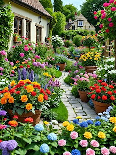 Cottage Garden in Bloom