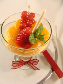 Fruit Dessert Glass