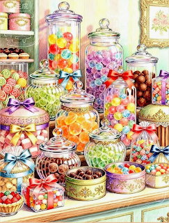 Vintage Candy Jars