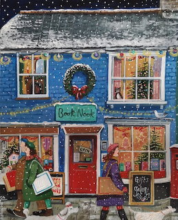 Christmas Book Nook Shop