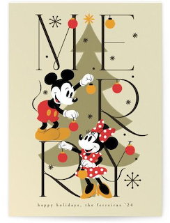 Mickey Minnie Merry Christmas