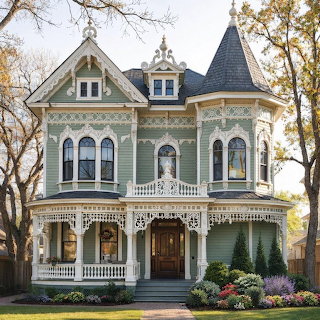 Victorian House with Turret