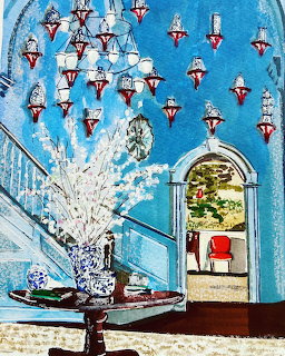 Interior with Moroccan Lanterns