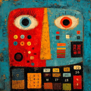 Abstract Face Art