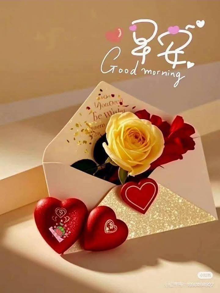 Decorative good morning greeting illustration