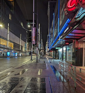 Vancouver Night Street