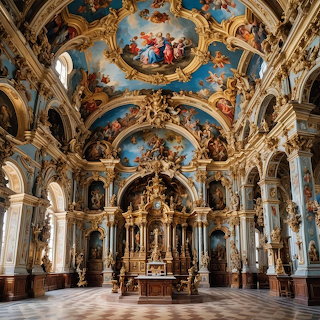 Baroque Palace Interior