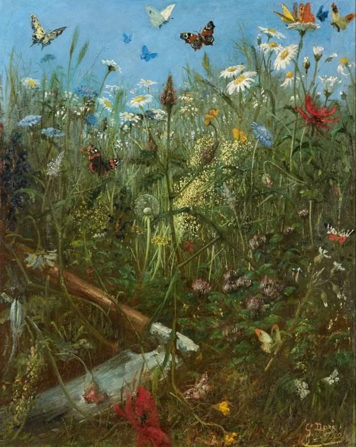 Gustave Doré The Meadow 1855