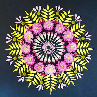 Floral Mandala Arrangement