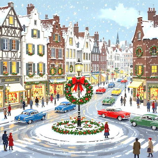 Christmas Town Roundabout