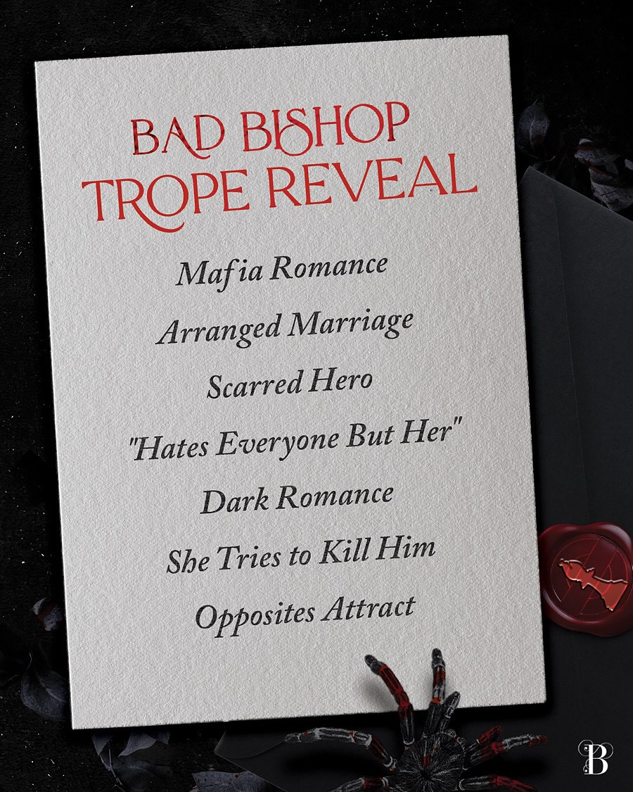 Book cover for Bad Bishop 3 with chess-themed design