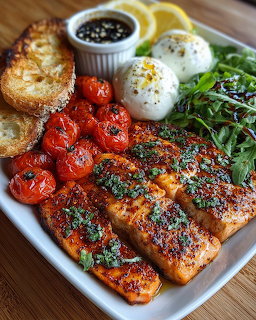 Grilled Salmon Platter