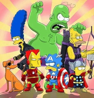 Simpsons Avengers Parody