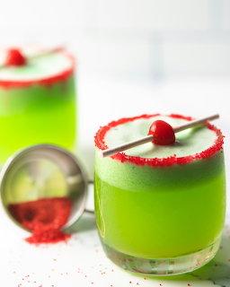 Green Holiday Cocktails
