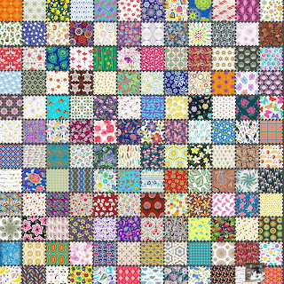 Colorful Patchwork Quilt Pattern