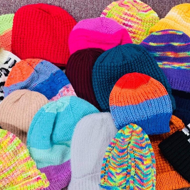 Colorful Knitted Winter Beanies