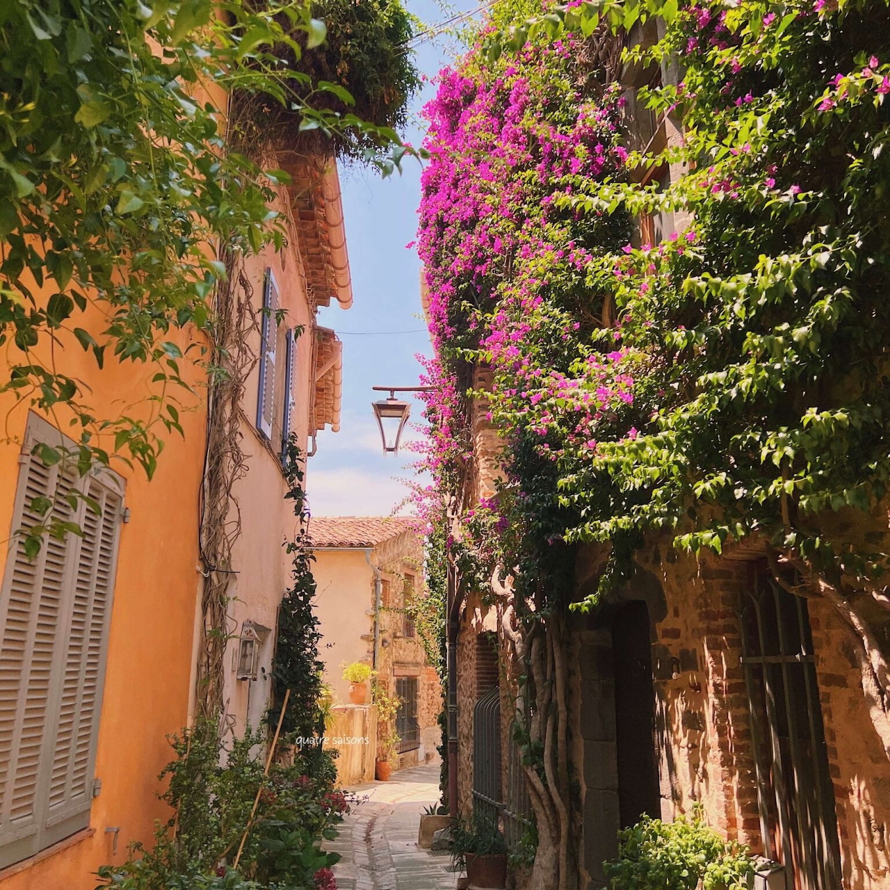 Grimaud France Street Scene