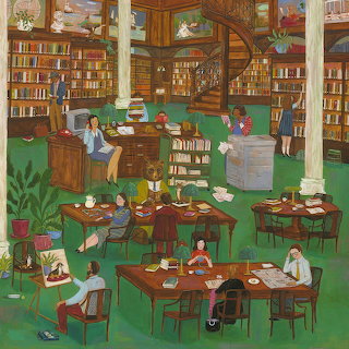 Jill Kittock Library Scene