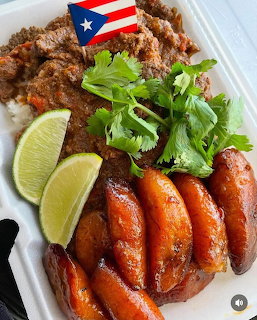 Puerto Rican Food Plate