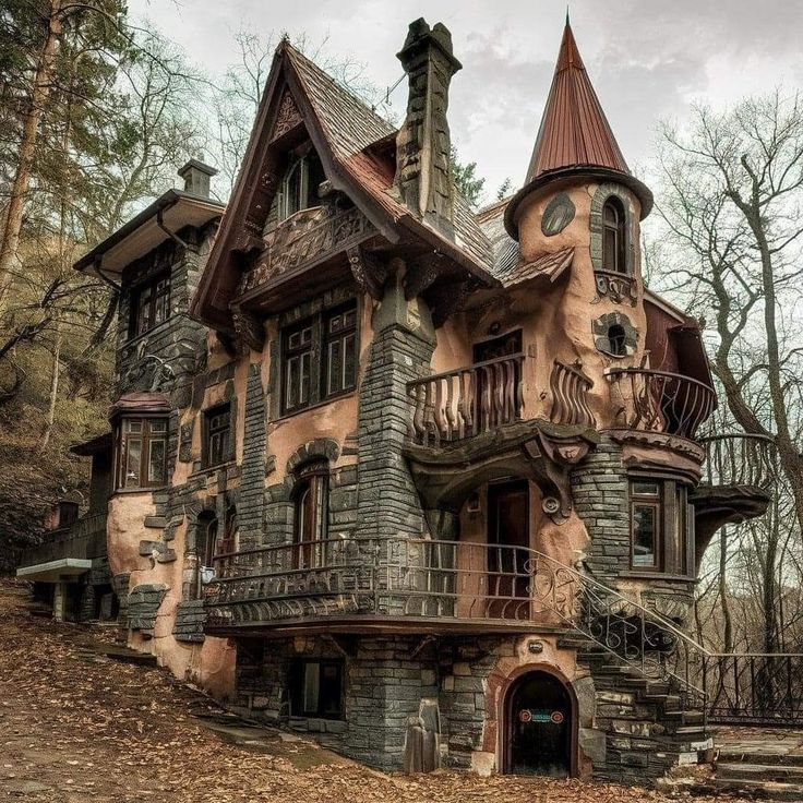 Abandoned Fairytale Castle House