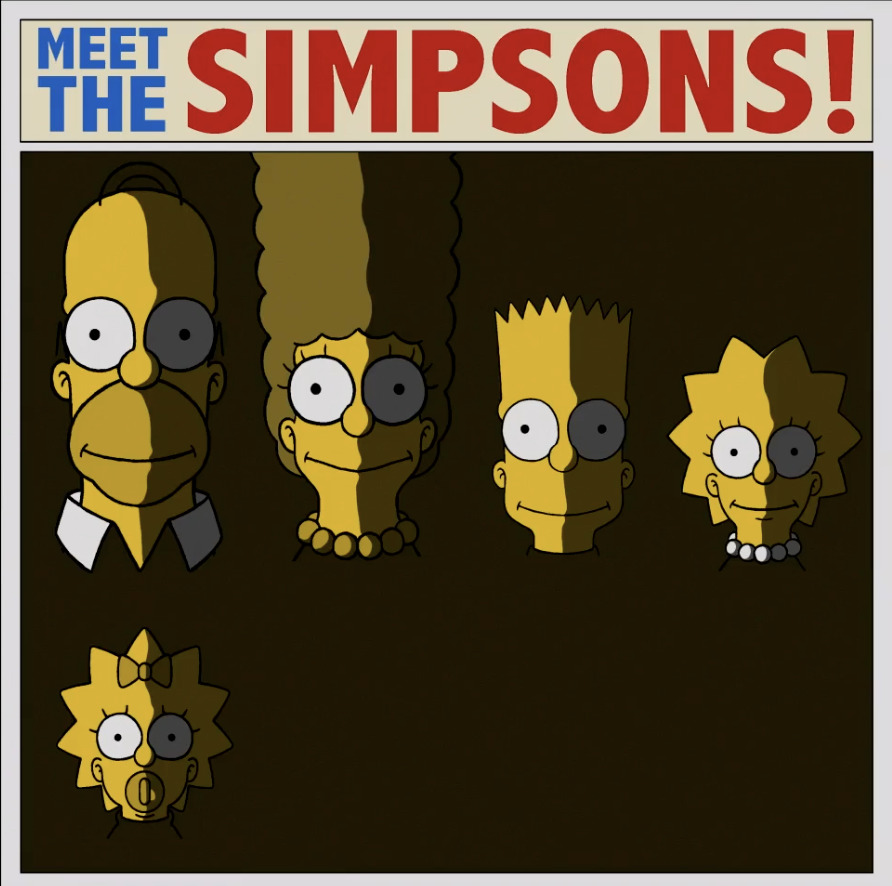 Meet the Simpsons Beatles Parody
