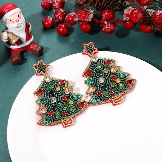 Christmas Tree Earrings
