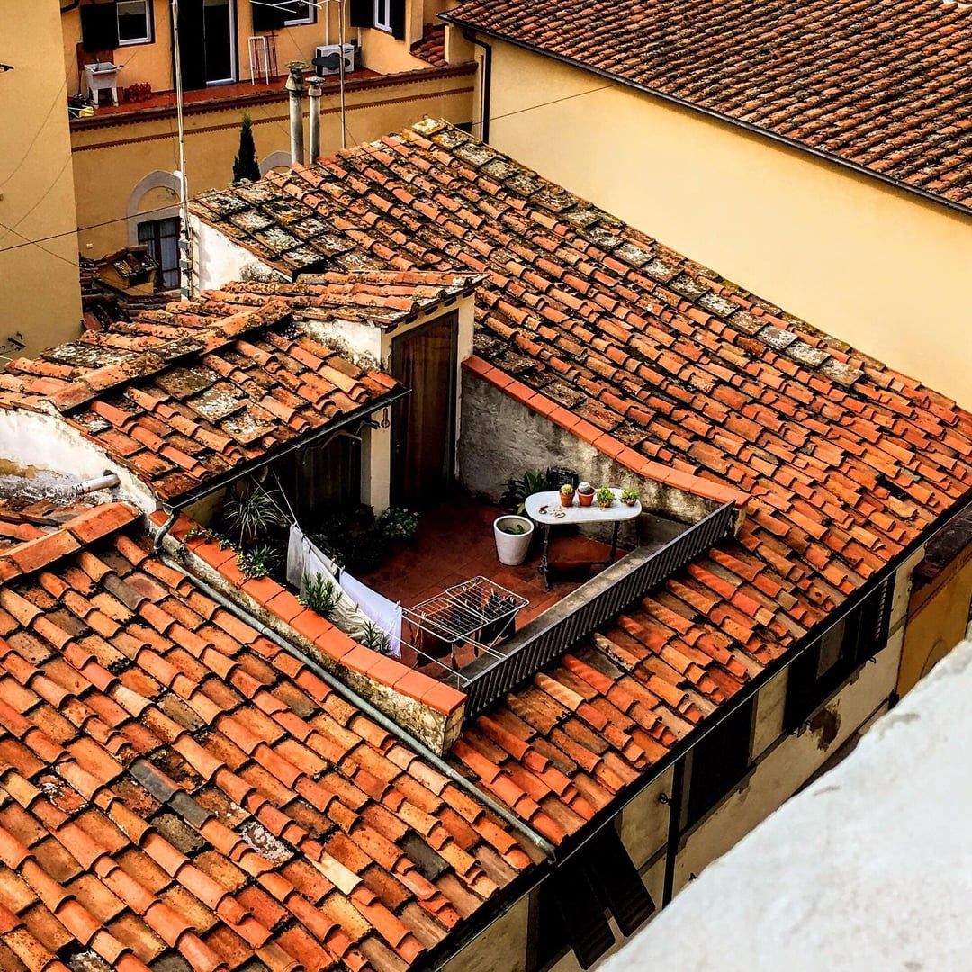 Terracotta Rooftop Courtyard