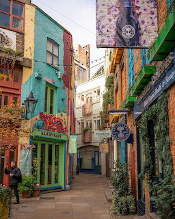 Colorful London Street