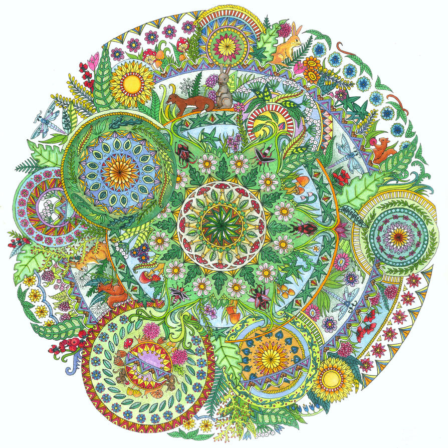 Floral Mandala Design