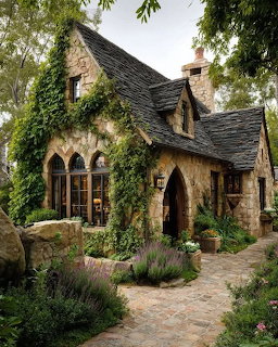 Stone Cottage Garden Path