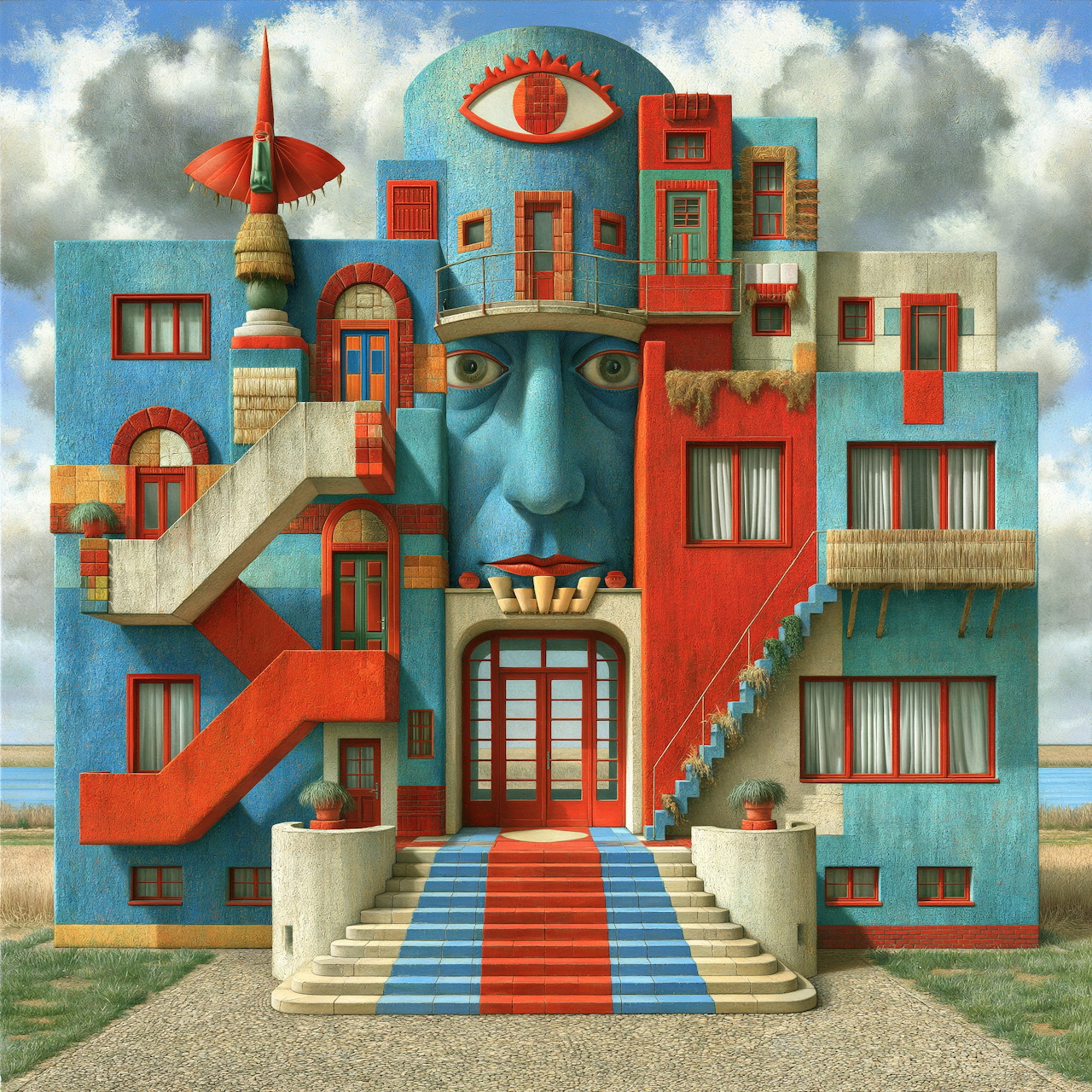 Surreal Architectural House