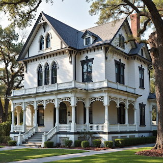 Victorian Gothic Revival House