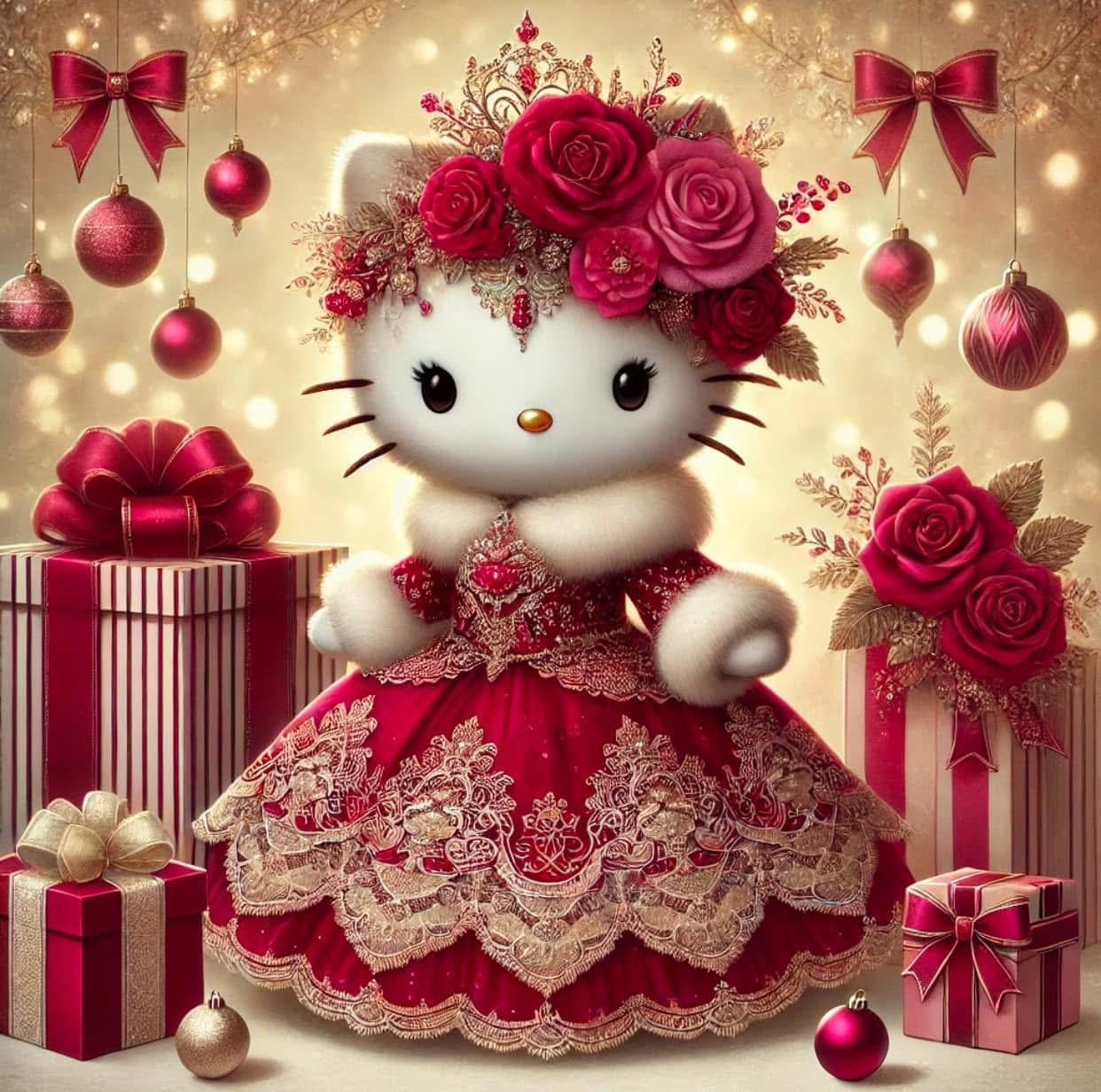 Hello Kitty Christmas Princess