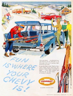 1956 Chevrolet Vintage Ad