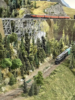 Mountain Train Layout Bridge