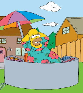 Homer Simpson Pool