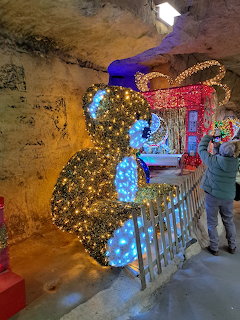 Christmas Market Cave Lights