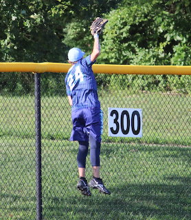 Baseball Outfield Catch