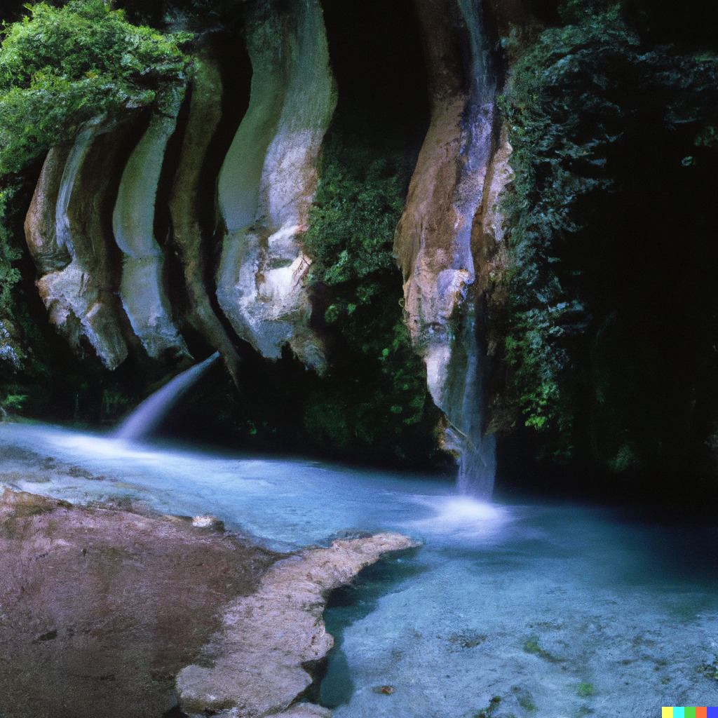 Turquoise Waterfalls