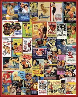 Vintage Movie Poster Collage