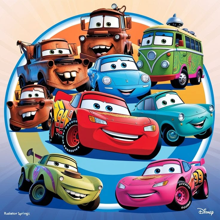 Cars Cartoon Characters