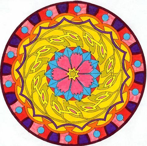 Colorful Mandala Design