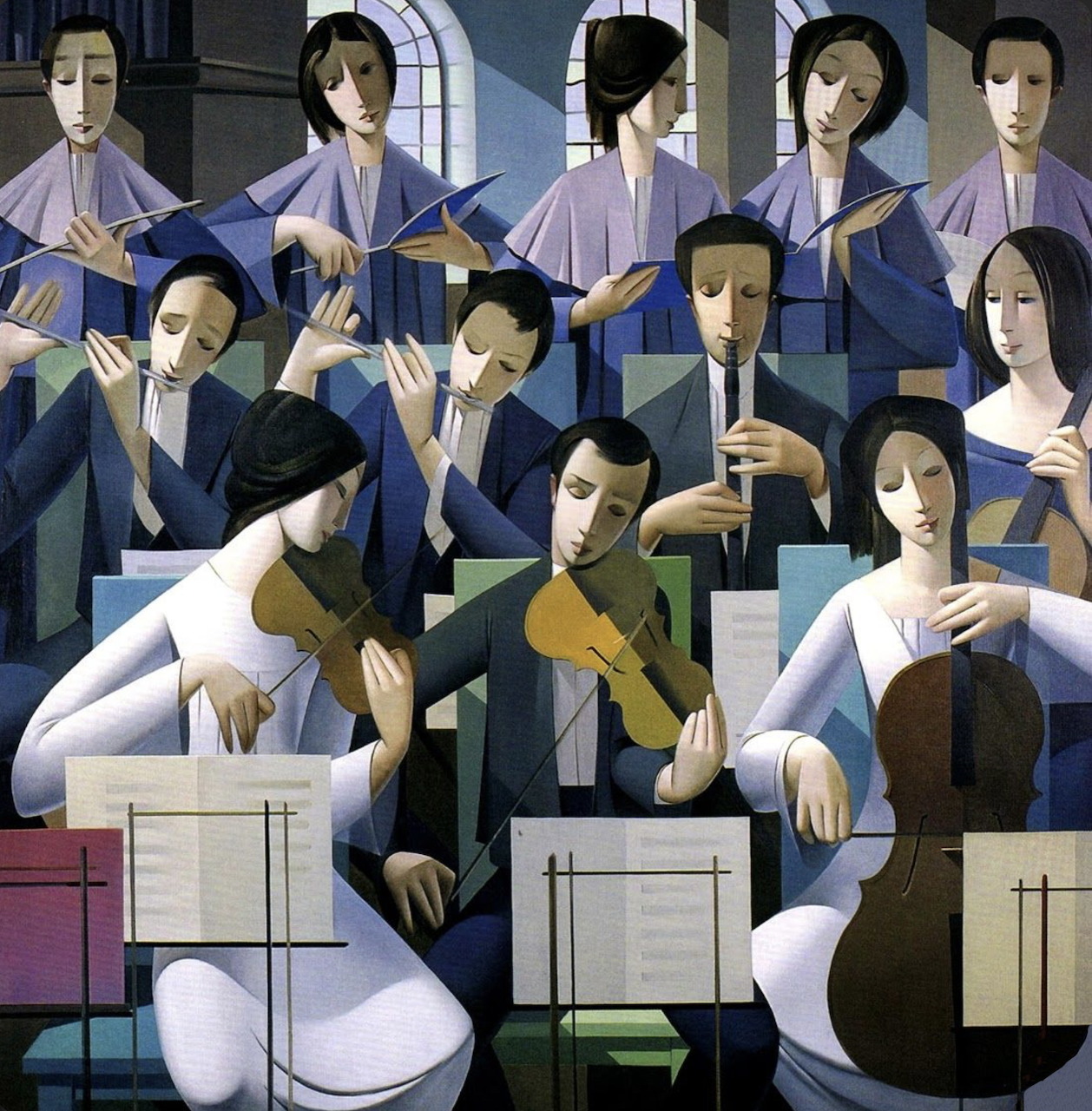 Choir and Musicians