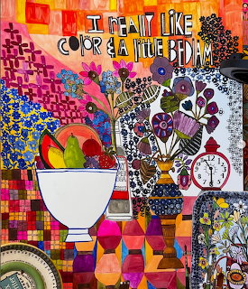 Colorful Abstract Collage Art