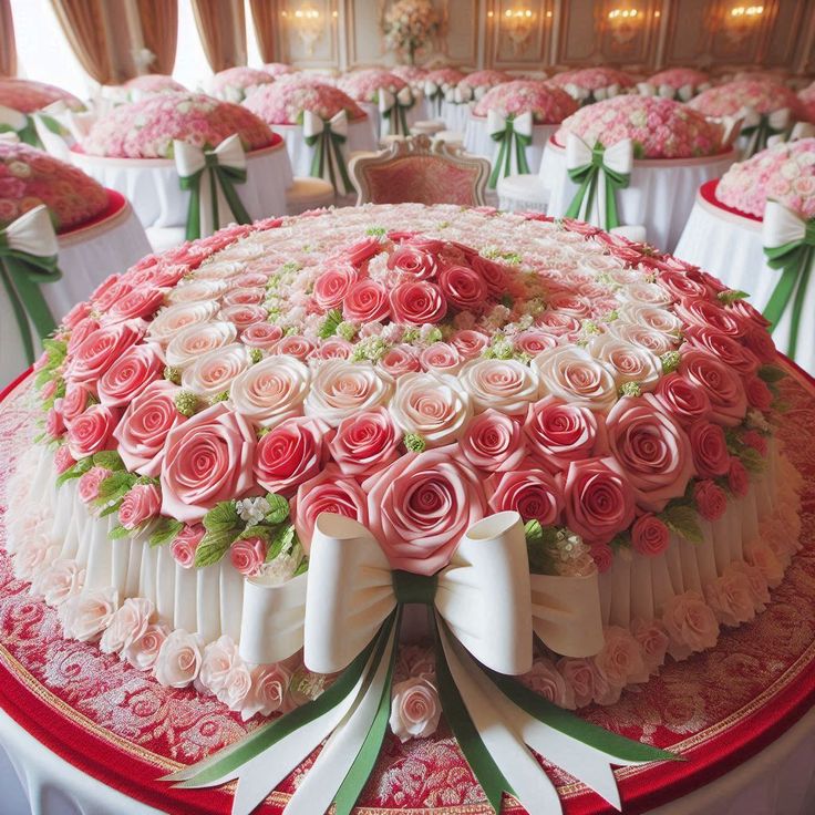 Rose Bouquet Cake